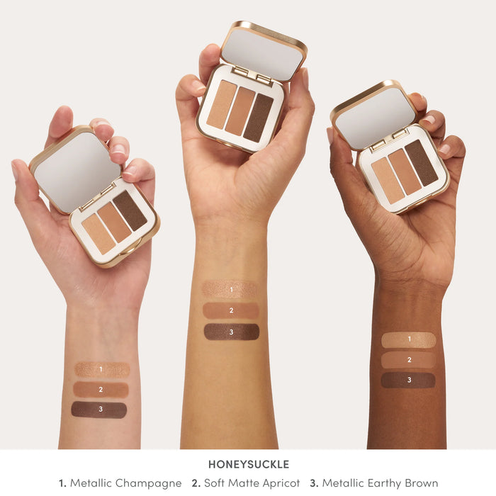 Jane Iredale PurePressed® Eye Shadow Triple (9 options)
