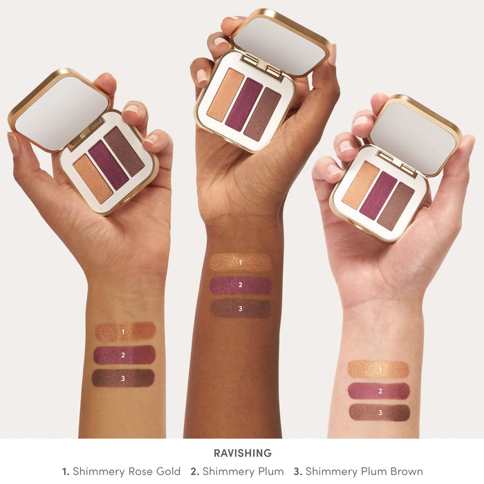 Jane Iredale PurePressed® Eye Shadow Triple (9 options)