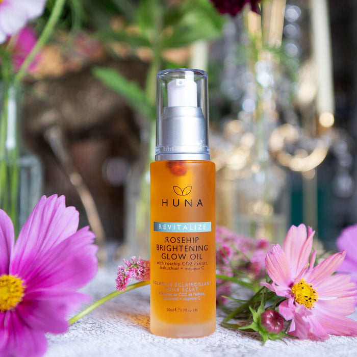 Huna Revitalize Rosehip Brightening Glow Oil