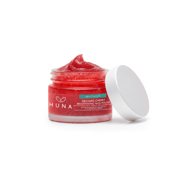 Huna Revitalize Orchard Cherry Brightening Face Polish (Limited Edition)