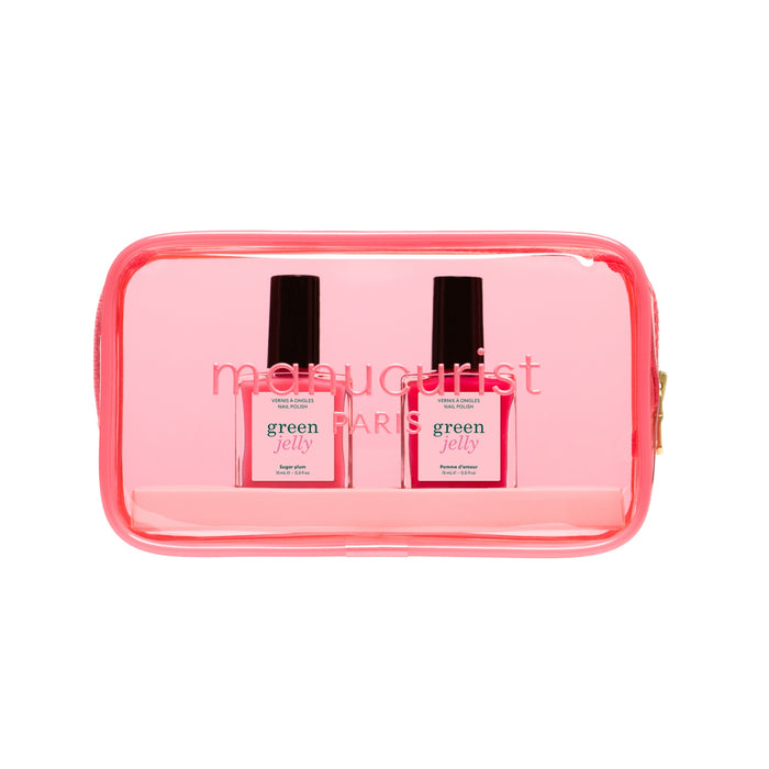 Manucurist Jelly Nail Polish Duo + Pouch - Limited Edition
