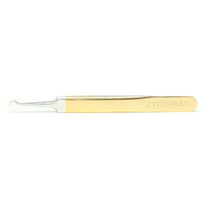 Zyderma Gold & Platinum Blackhead Extractor & Tweezers Set