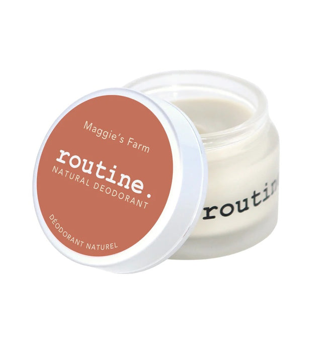 Routine Natural Deodorant Jar - Maggie's Citrus Farm